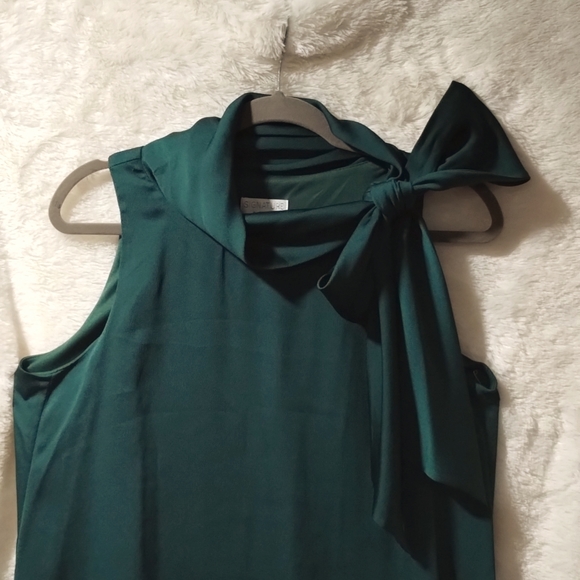 Green Holiday Dress Formal Cocktail - Picture 2 of 5